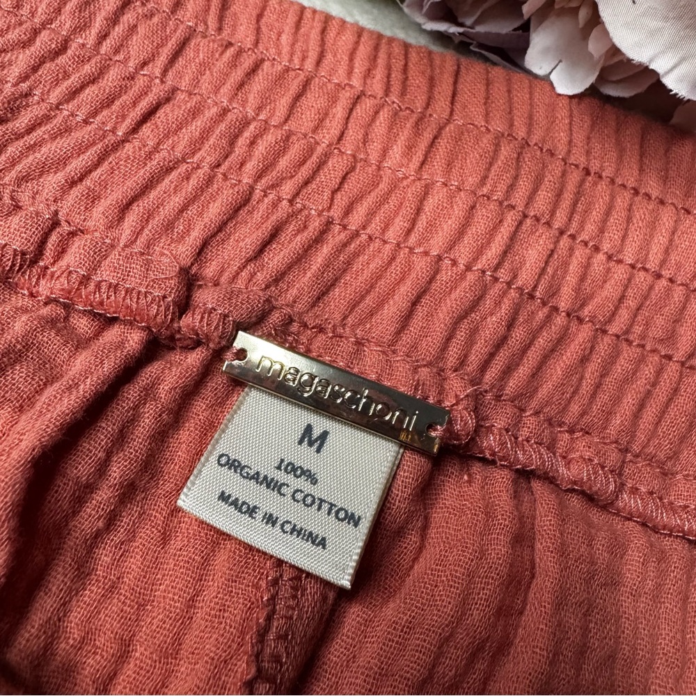 NWT Magaschoni Organic Cotton Gauze Shorts - Picture 13 of 13